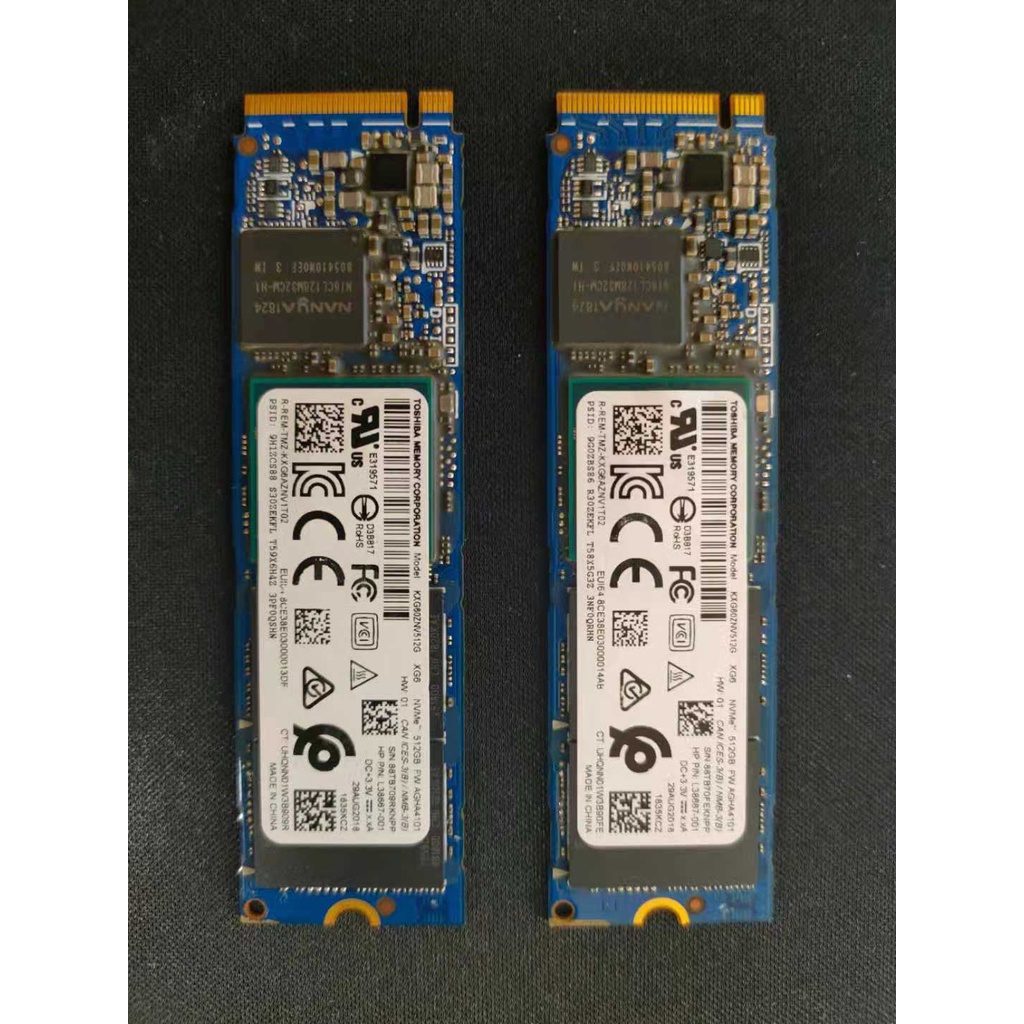 TOSHIBA 東芝】SSD PCIE NVMe 512G KXG60ZNV512G(拆機良品) | 蝦皮購物