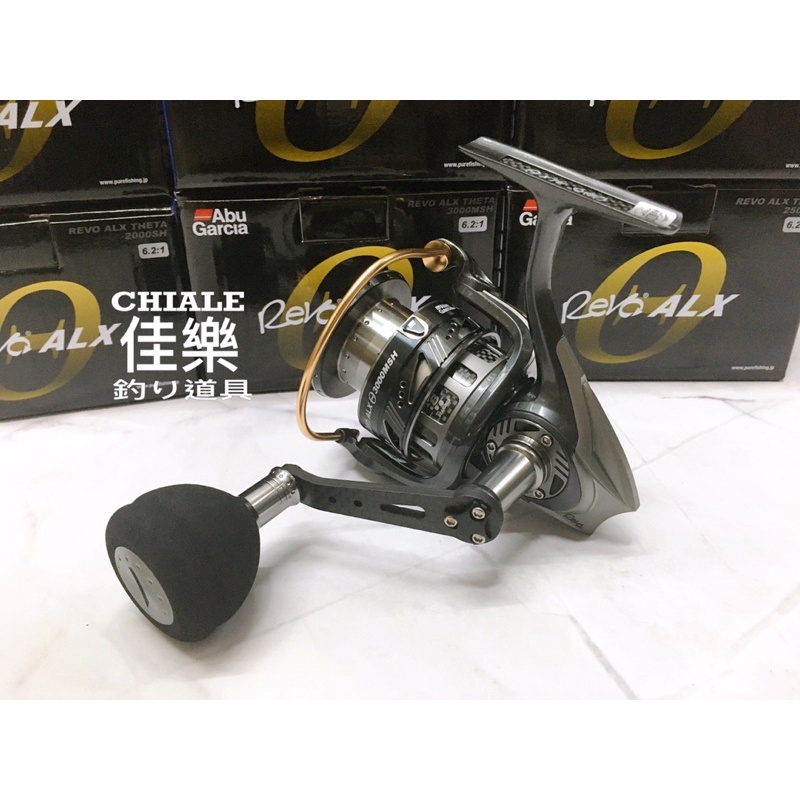 佳樂釣具=Abu 銀刹銀煞捲線器REVO ALX THETA 2000SH/2500SH
