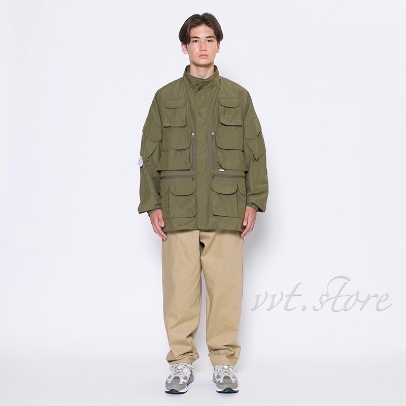 WTAPS 20AW MODULAR / JACKET / NYCO. TUSSAH 十袋外套 襯衫