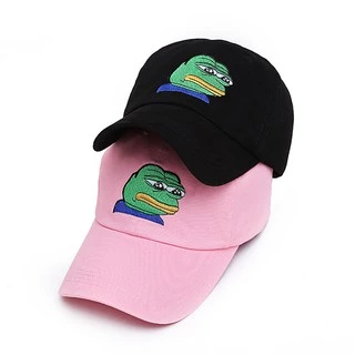 Pepe the Frog - 多款佩佩蛙 Dad Hat 全封 後扣棒球帽 老爹帽 美國進口 HACKEN07
