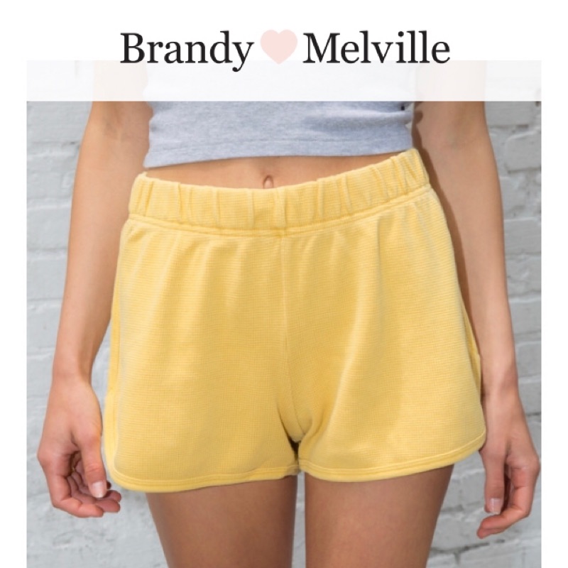 Brandy melville cheap lisette thermal shorts