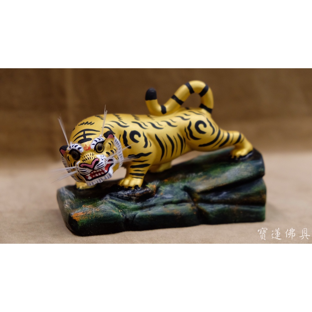 寶蓮佛具】3吋6樟木手工雕刻虎爺虎爺| 蝦皮購物