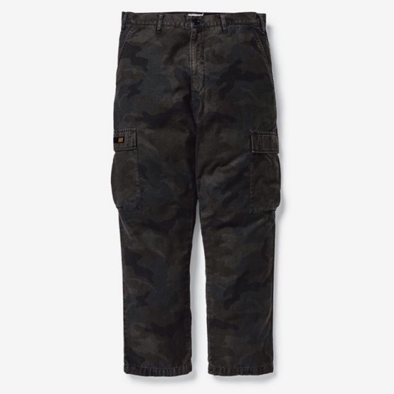 WTAPS 20SS JUNGLE STOCK 02 TROUSERS CAMO 黑迷彩 口袋工作軍褲 現貨在店