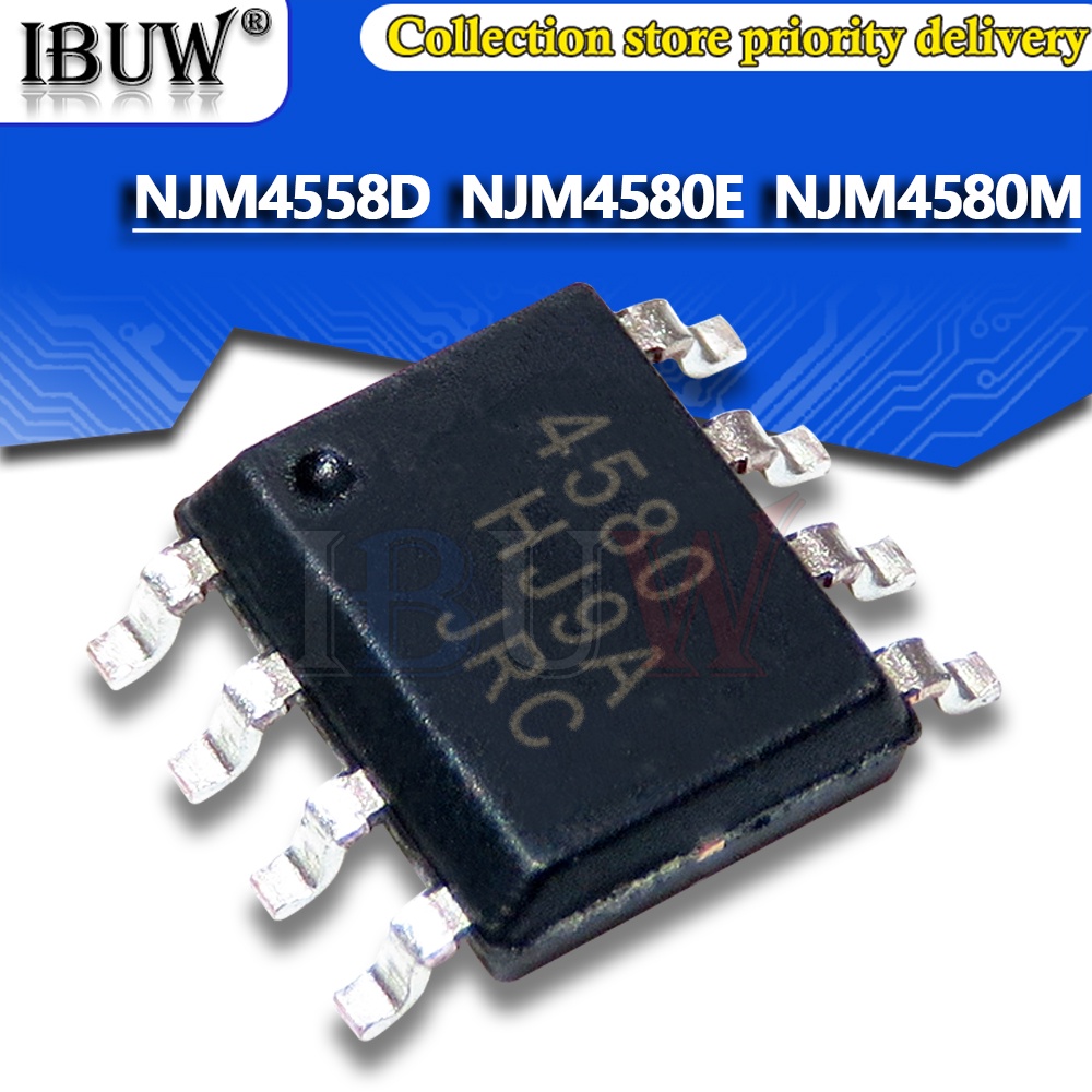 10PCS NJM4558D NJM4580E NJM4580M NJM4558 NJM4580 4558D 4580E | 蝦皮購物