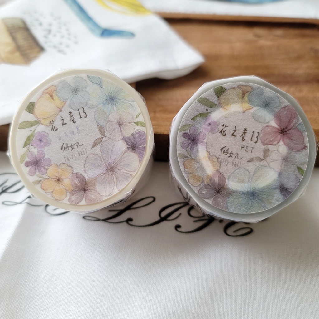 R123_【仙女丸】花之卷15　立體燙金PET　巻き売り R123_【仙女丸】花之卷15 立體燙金PET 巻き売り