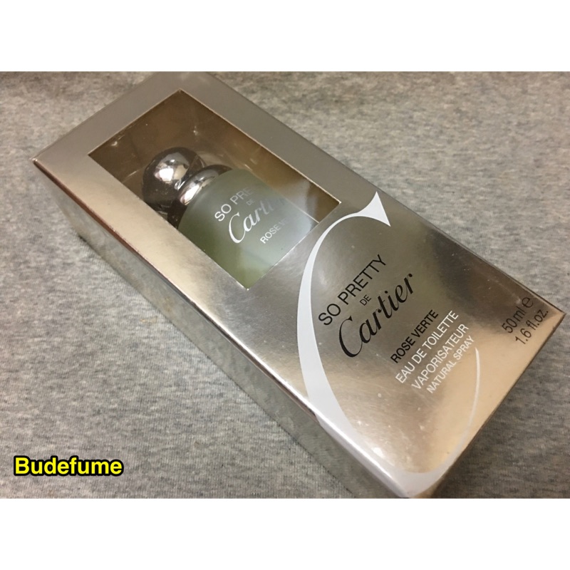 瓶身瑕疵》Cartier So Pretty Rose Verte 女性淡香水50ml | 蝦皮購物