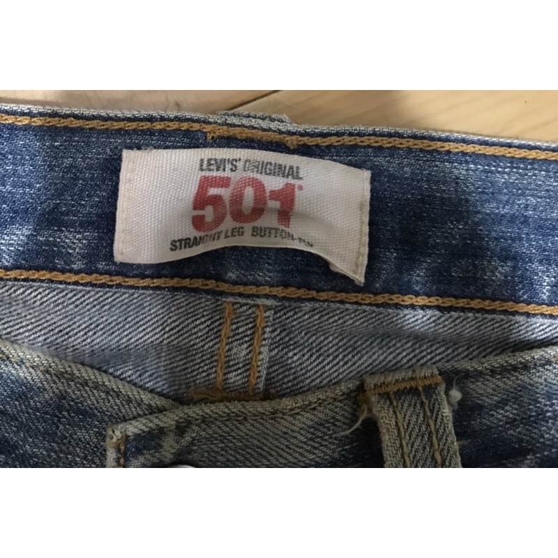 LEVI,s 501 W32xL34 破褲dragon ash降谷建志木村拓哉代言| 蝦皮購物