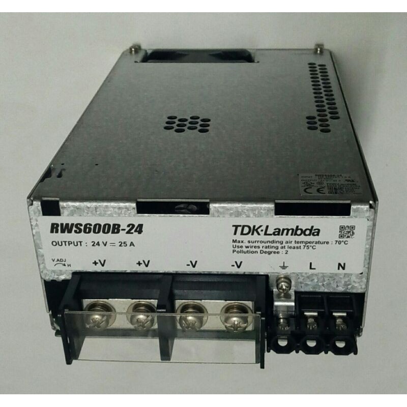 🌞現貨保固 TDK Lambda 電源供應器 RWS600B-24 出:DC24V 25A 入:100-240VAC