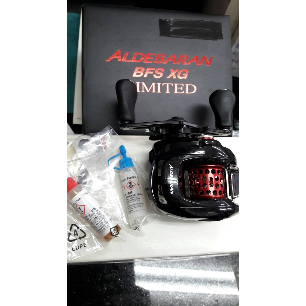 SHIMANO 16年ALDEBARAN BFS XG LIMITED 限定版輕量小烏龜微拋捲線器