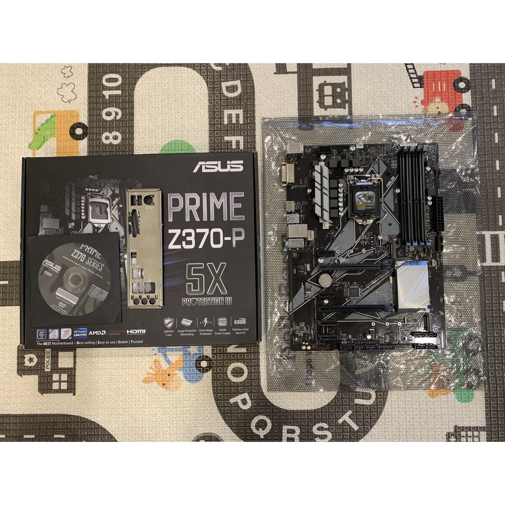 【現貨】ASUS PRIME Z370-P Z370P 主機板 盒裝 保固內 8700K 8086K 9900K | 蝦皮購物