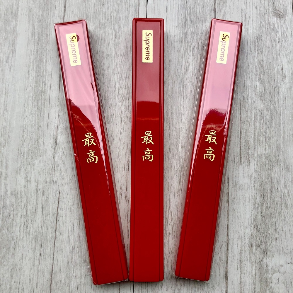 全新限量Supreme 17FW chopsticks Set 筷子家用餐具禮品禮物| 蝦皮購物