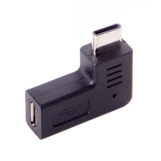 UC-212-RI Micro USB轉Type-C 轉接頭 Type-C轉接頭 Micro USB轉接頭 90度接頭 | 蝦皮購物