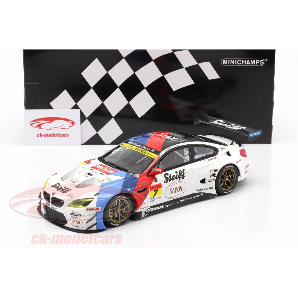 模例】Minichamps 1/18 BMW M6 GT3 #7 Super GT Series 2016 | 蝦皮購物