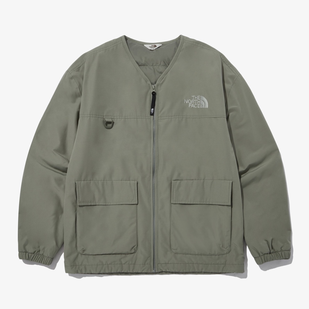 【吉米.tw】代購 THE NORTH FACE 白標 NEILTON 保暖 開襟衫 長袖 外套 軍綠 AUG