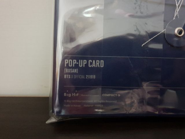 BTS 韓国magic shop POP-UPカード BUSAN ver. ジン 人気カテゴリ