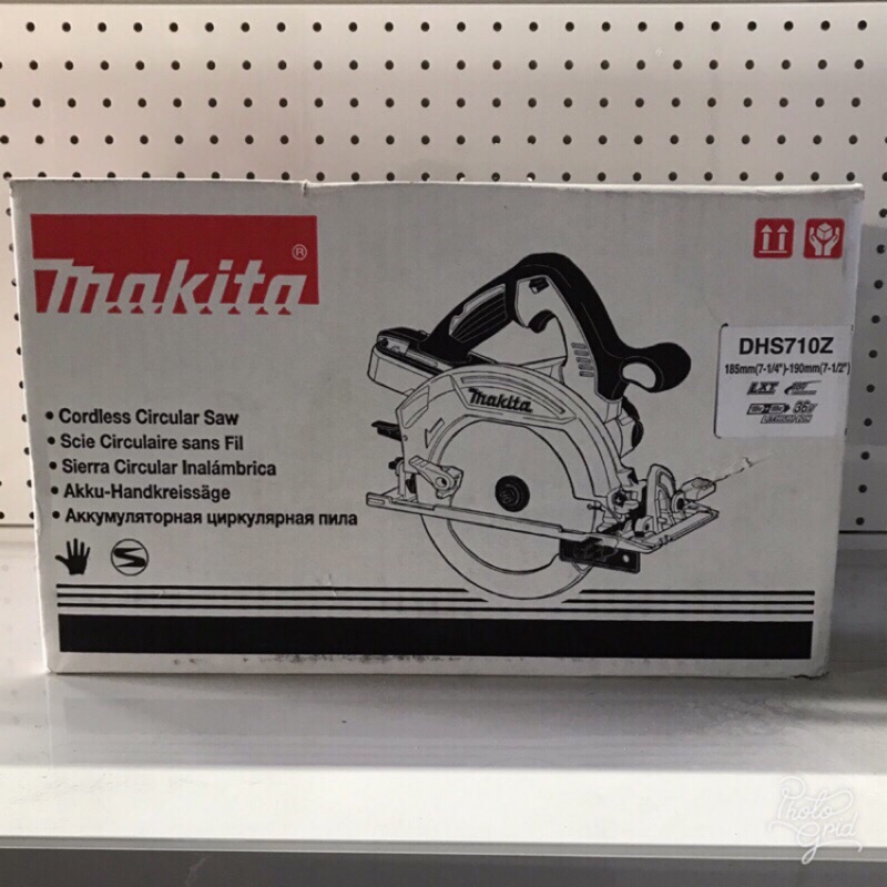 日本MAKITA 牧田18Vx2 = 36V 手提充電式圓鋸機DHS710Z(大烏龜