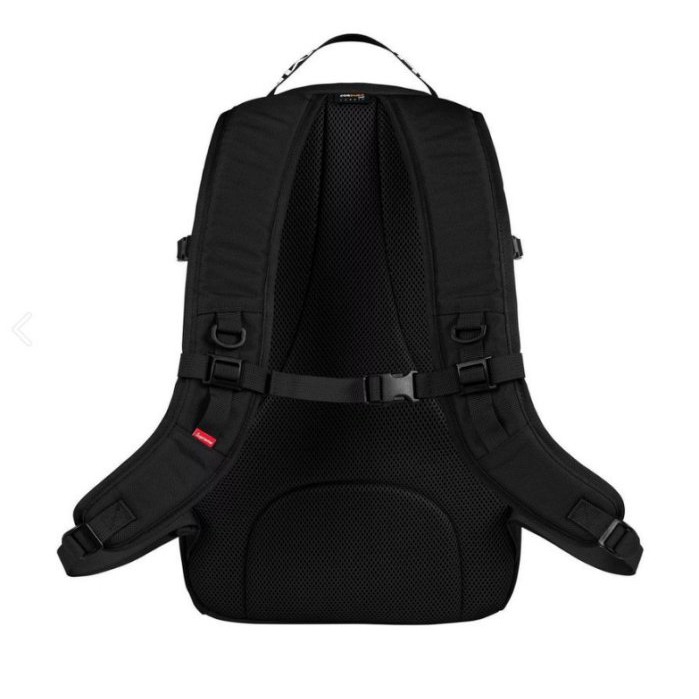 IMPRESSION】Supreme 18SS 44th Backpack 黑色字母登山運動後背包