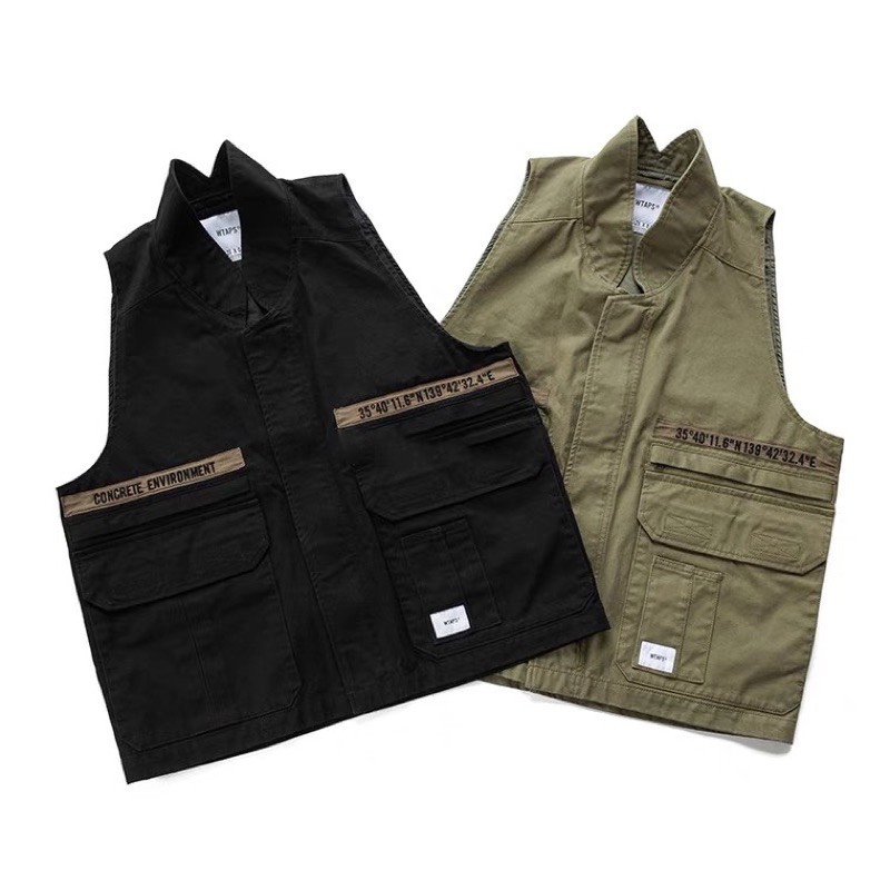 Wtaps 21SS REP VEST 軍事馬甲口袋背心| 蝦皮購物