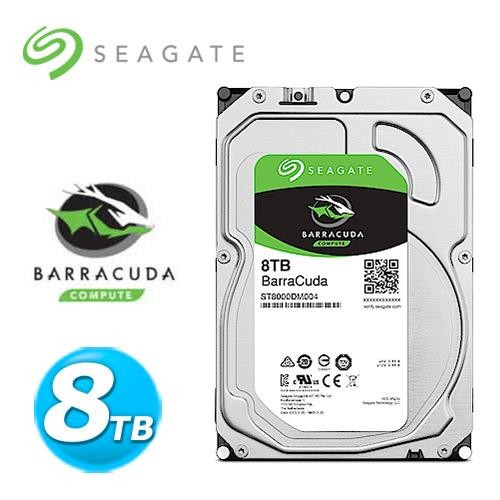 Seagate【BarraCuda】新梭魚8TB 3.5吋桌上型硬碟(ST8000DM004) | 蝦皮購物