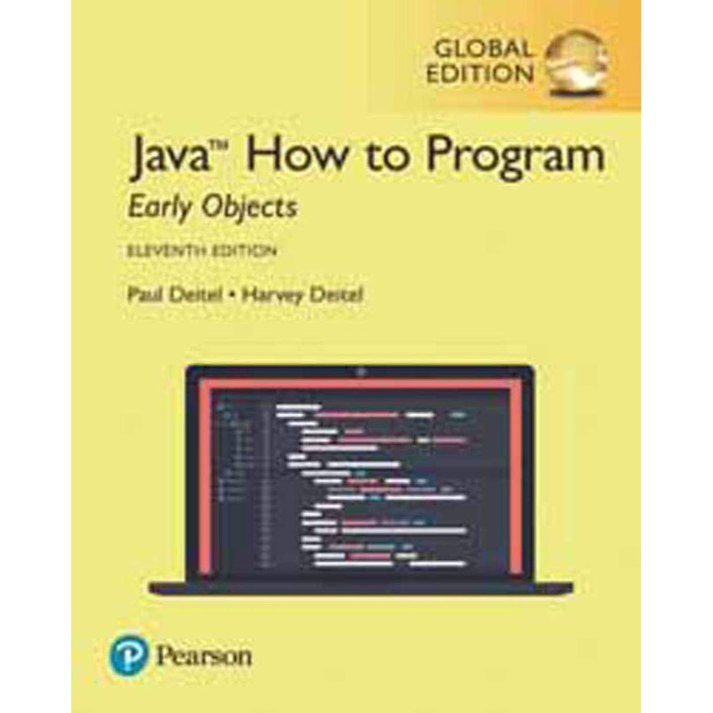 [全華~書本熊] JAVA HOW TO PROGRAM (EARLY OBJECTS) 11/E (GE)9781292223858 | 蝦皮購物