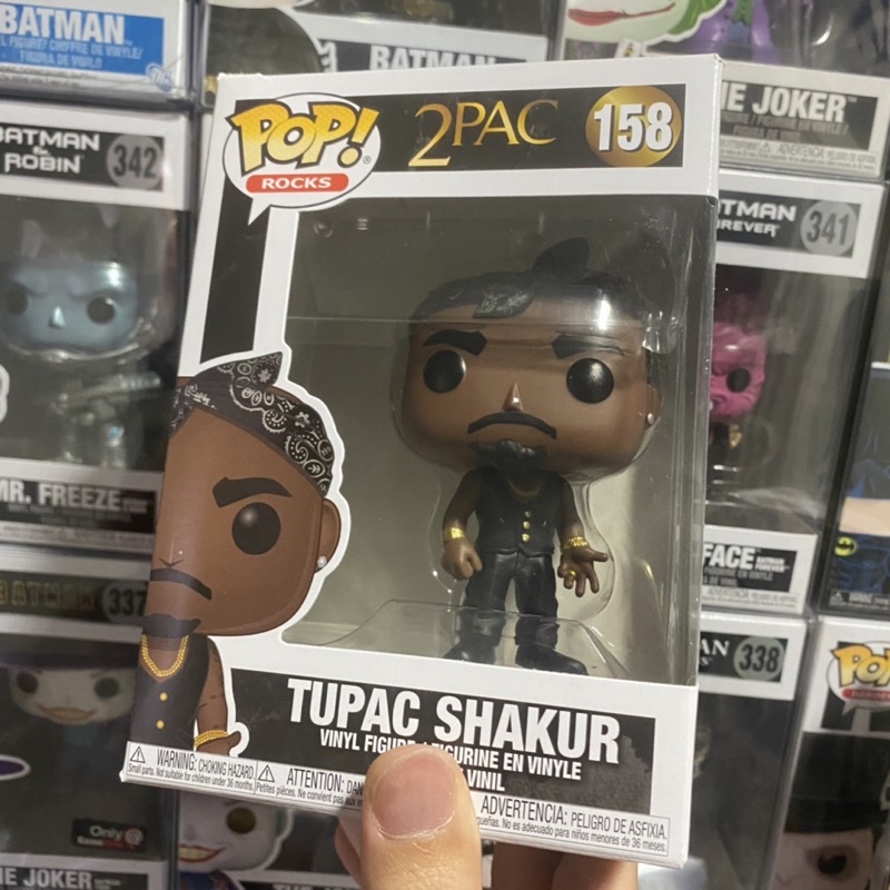 李大] 正版現貨Funko POP Rocks Tupac Shakur 2Pac Rapper #158 | 蝦皮購物