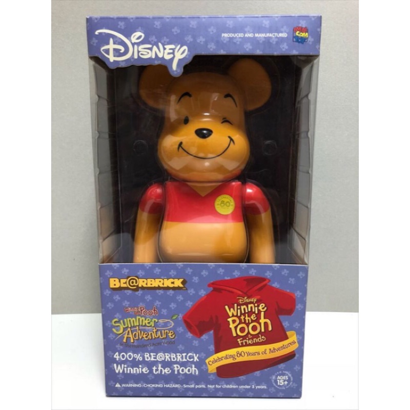 Be@rbrick Winnie the Pooh Summer Adventure 80週年紀念 400%