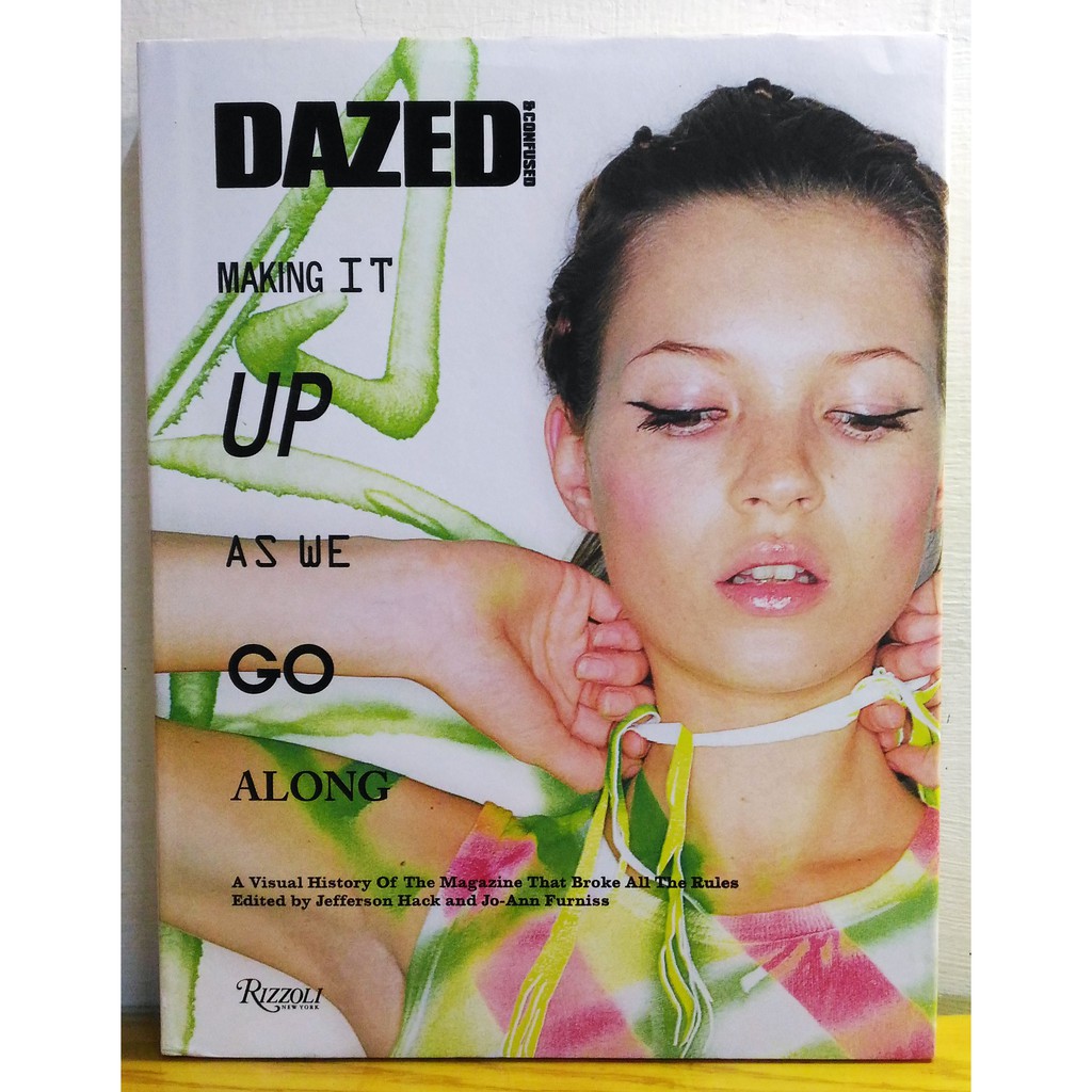 絕版精裝時尚攝影書 DAZED & CONFUSED/MAKING IT UP AS WE GO ALONG 二十周年 | 蝦皮購物