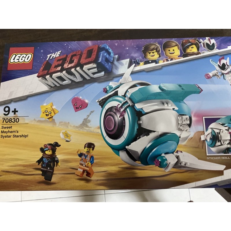 LEGO 70830 sweet Mayhem’s systar starship!樂高玩電影2 | 蝦皮購物