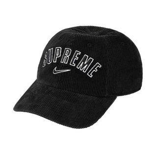 SUPREME X NIKE ACG ARC CORDUROY 6 PANEL CAP 黑紫燈芯絨棒球帽老帽