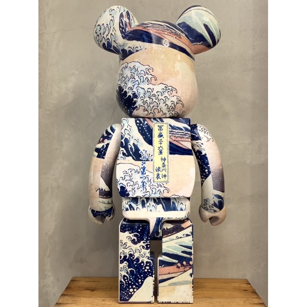 BE@RBRICK 葛飾北齋「神奈川沖浪裏」 1000% | 蝦皮購物