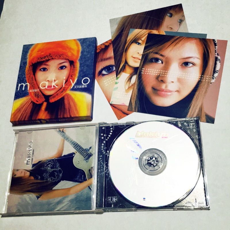 二手CD-川島茉樹代Makiyo (天天說愛我） | 蝦皮購物