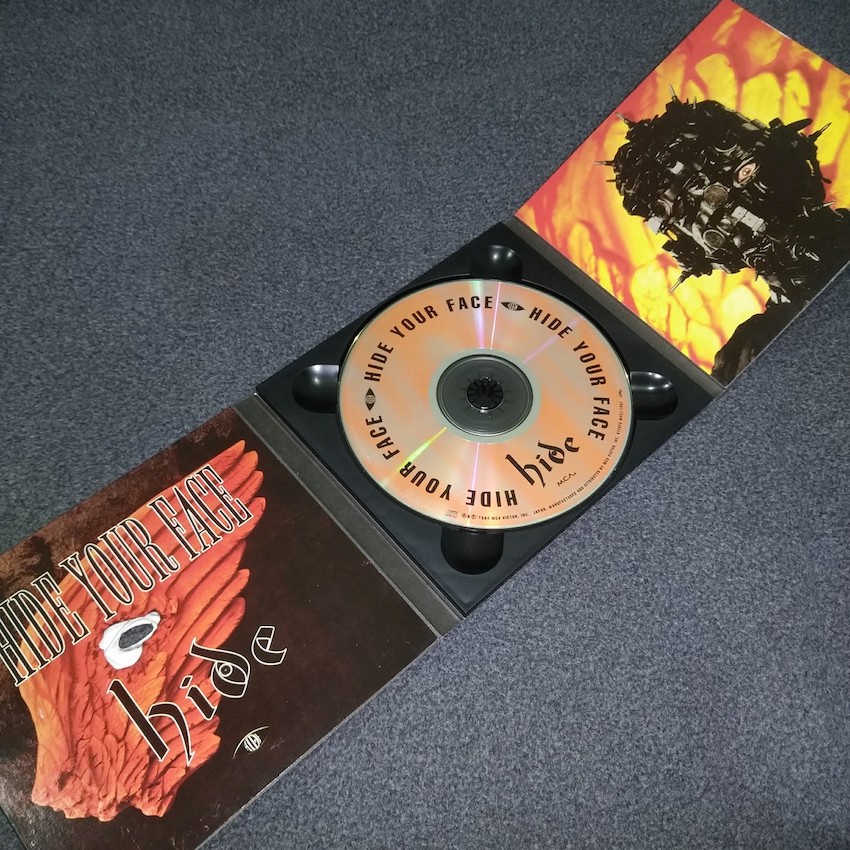hide - HIDE YOUR FACE 專輯CD 初回限定立體紙殼封面日版正版/ 松本秀