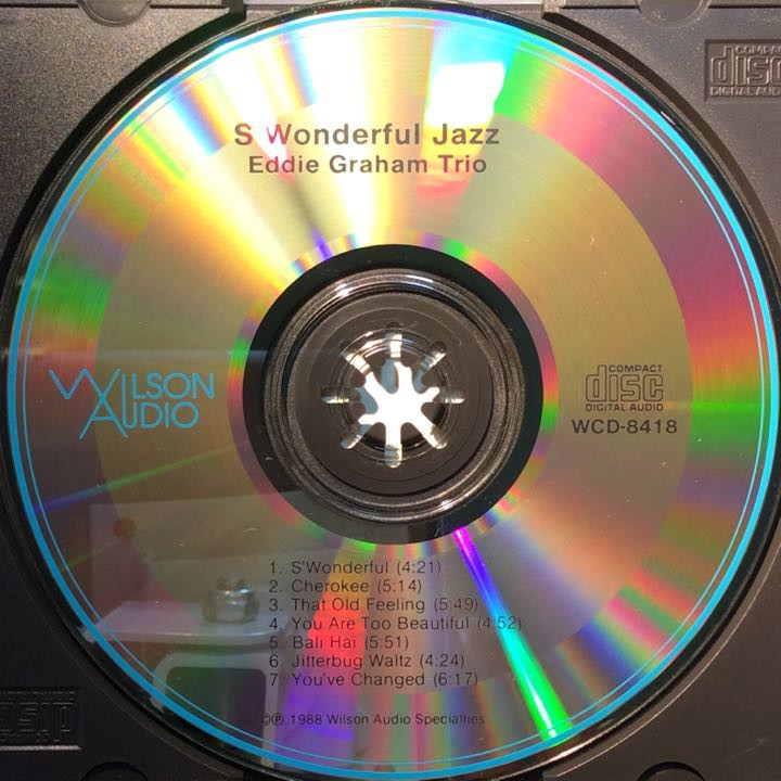 Wilson Audio唱片/Eddie Graham Trio-S’Wonderful Jazz美妙的爵士 美版