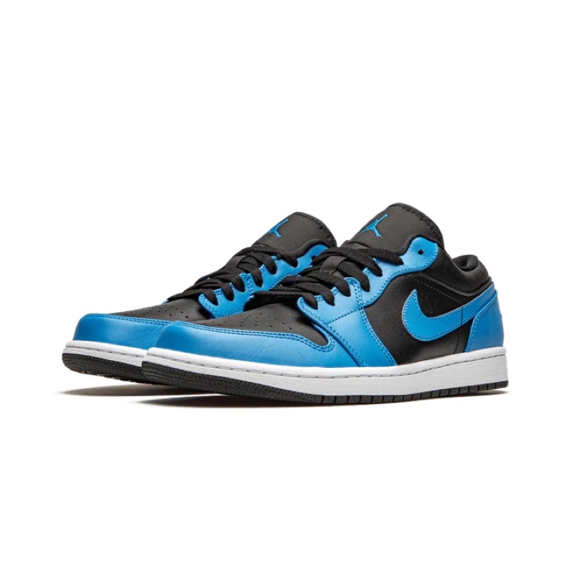 aj1 low laser blue black