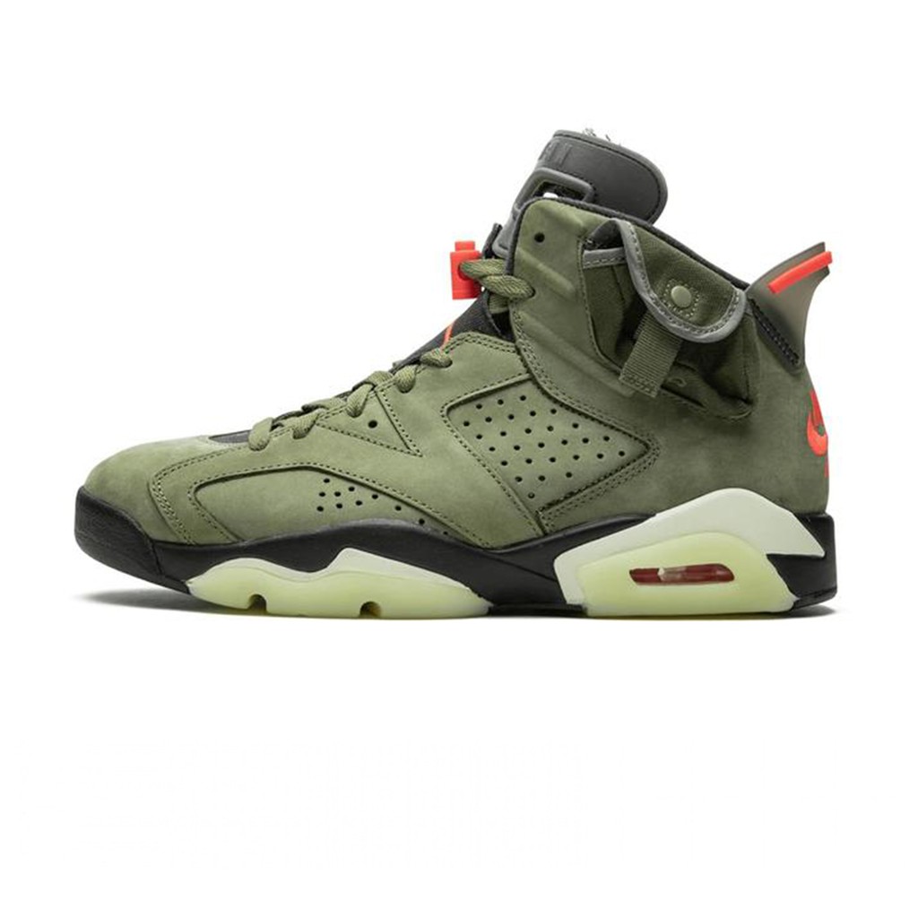 FLOMMARKET] Travis Scott x Air Jordan 6 AJ6 橄欖綠| 蝦皮購物