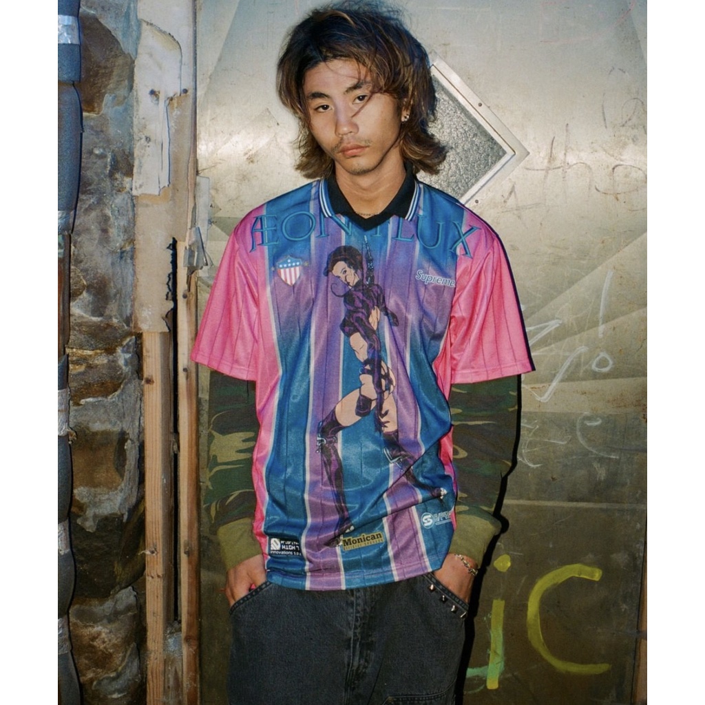 紐約范特西】預購SUPREME SS22 Aeon Flux Soccer Jersey | 蝦皮購物