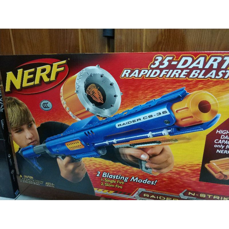 Nerf N-Strike Raider Rapid Fire CS-35 Blaster 並行輸入品-