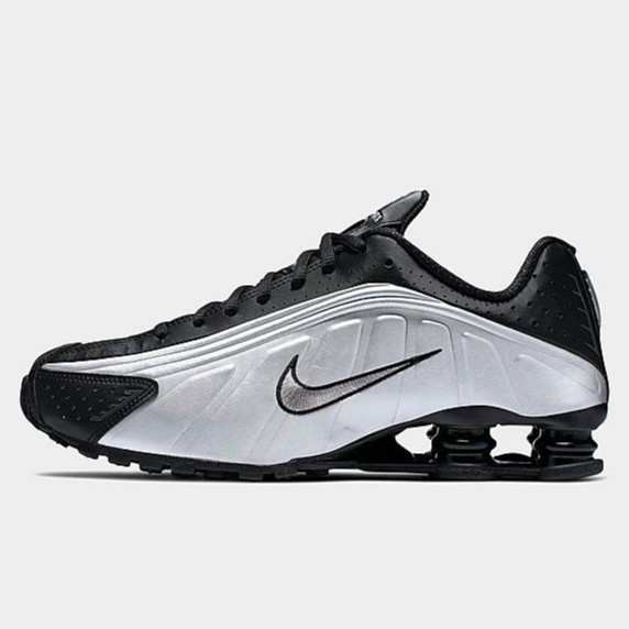 R’代購 Nike Shox R4 OG 彈簧鞋 BB4 黑白銀 104265-045 男女段