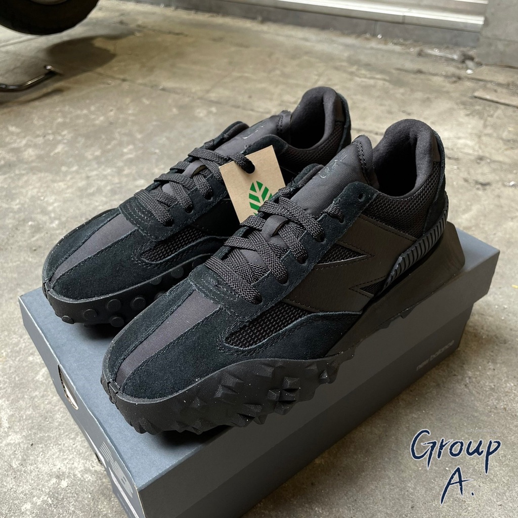 GROUP A】NEW BALANCE XC-72 TRIPLE BLACK 全黑復古厚底慢跑鞋UXC72SC