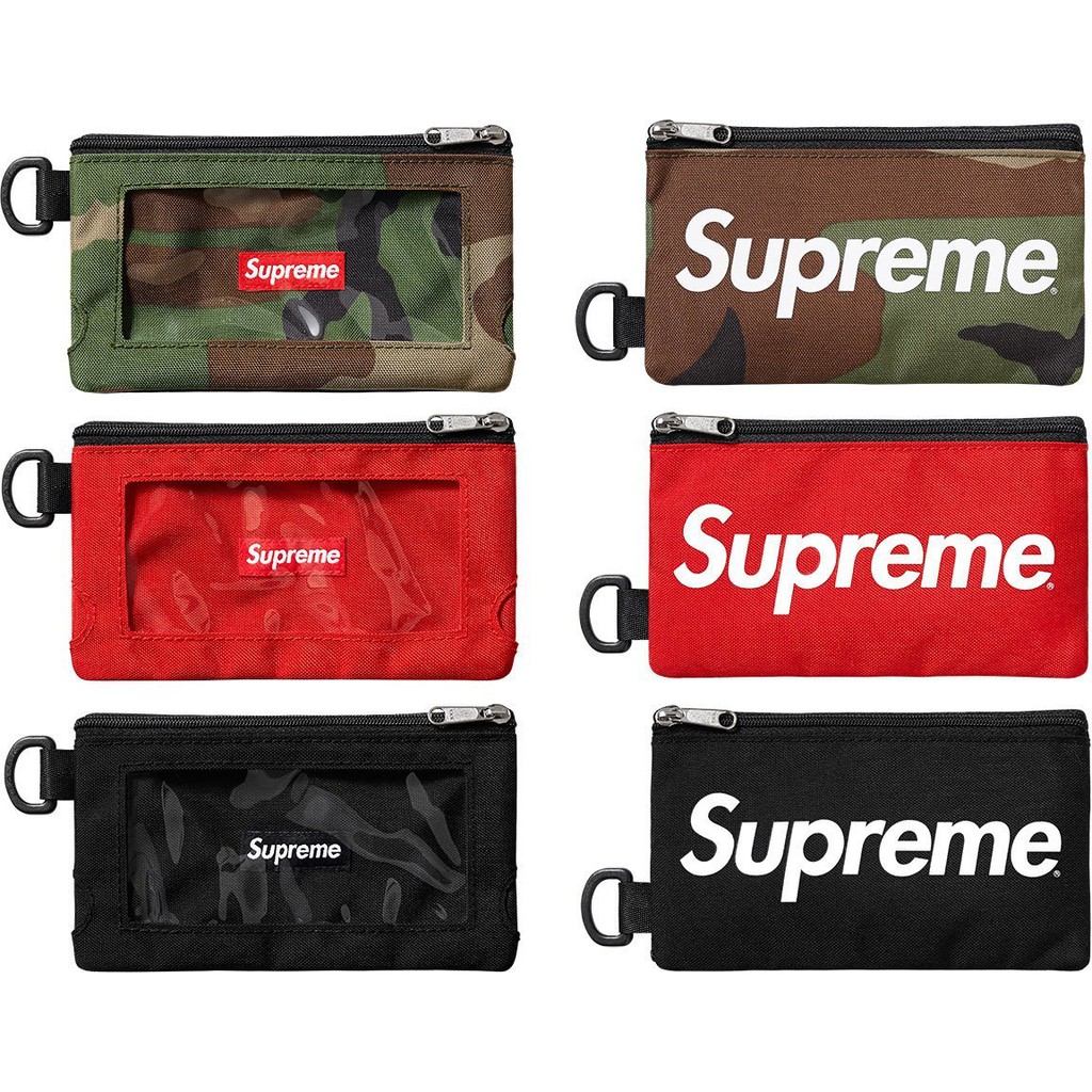 清倉免運全新品限量16FW Supreme Mobile Pouch 手機套/錢包兩用防水