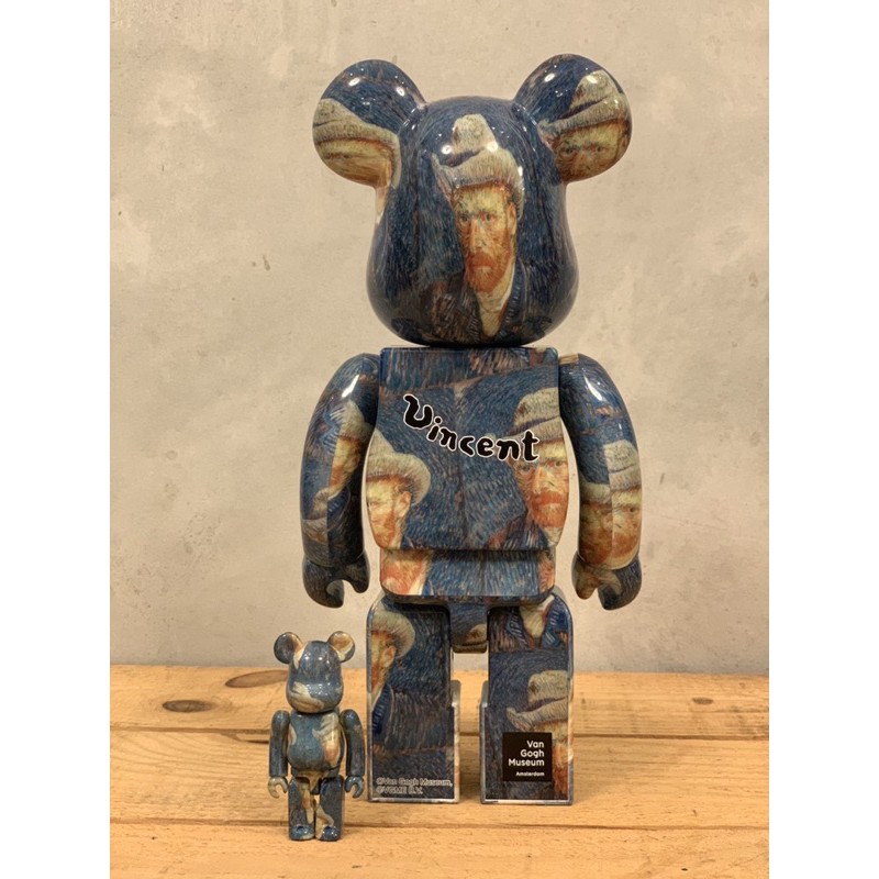 BE@RBRICK 400%+100% 梵谷自畫像「Van Gogh Museum」Self-Portrait 現貨