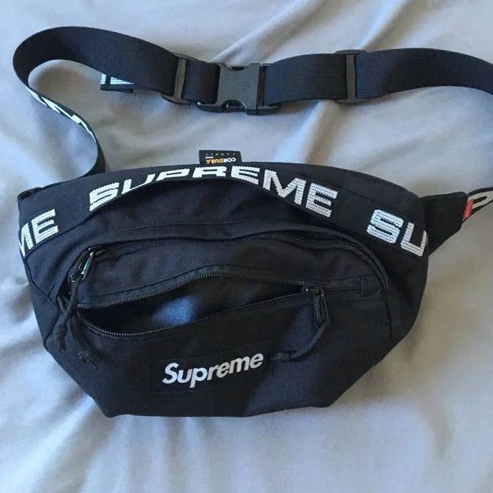 Supreme 44th Waist Bag 44代腰包側背包大包黑色經典絕版“二手近新品