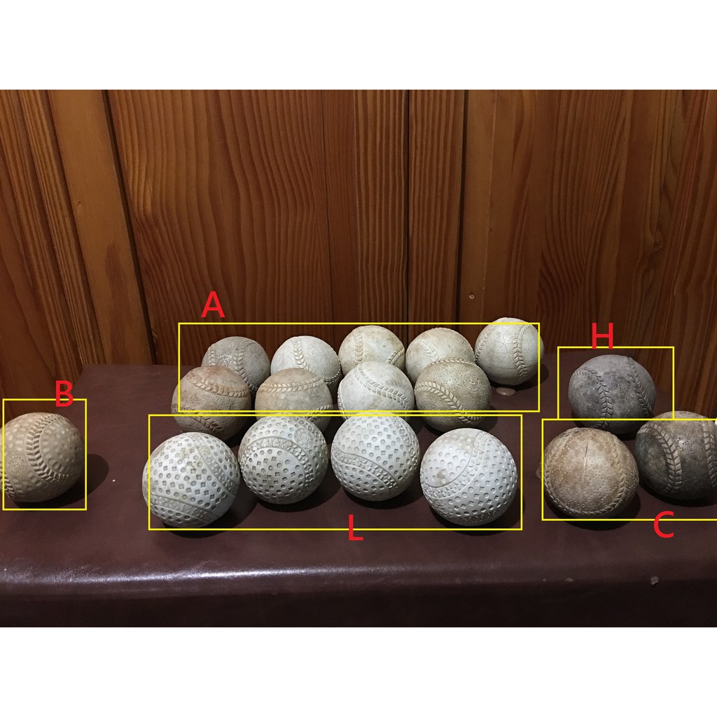 二手軟式棒球 A ball B ball M ball C ball H ball L ball 出清 | 蝦皮購物