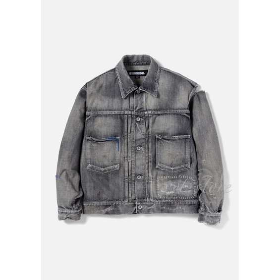 NEIGHBORHOOD 22AW SAVAGE DENIM TYPE-2 JK . CO 破壞水洗牛仔 NEIGHBORHOOD 22AW SAVAGE DENIM TYPE-2 JK . CO 破壞水洗牛仔