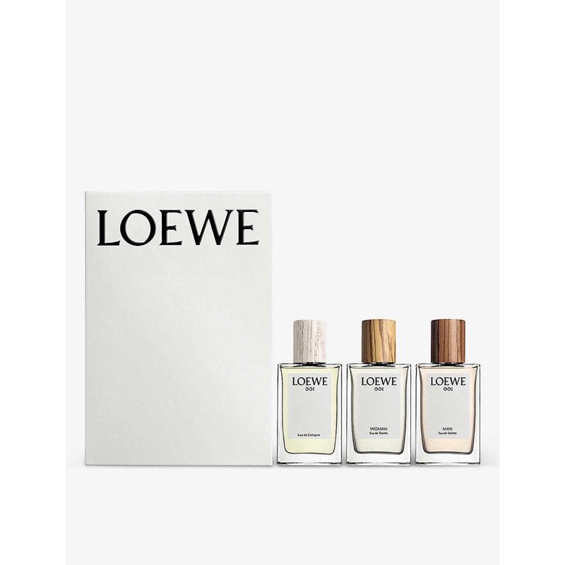 LOEWE 001 WOMAN MAN 30ml 三罐香水組 現貨