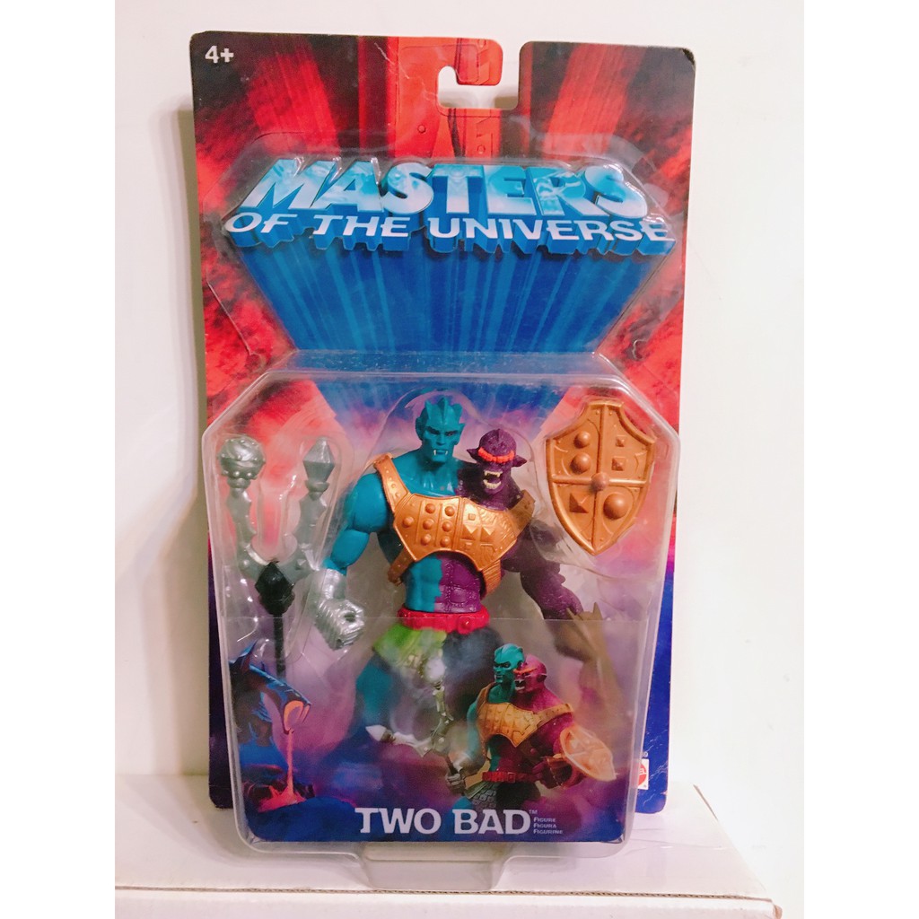 全新 太空超人 HE-MAN MOTU 雙頭怪 TWO BAD | 蝦皮購物