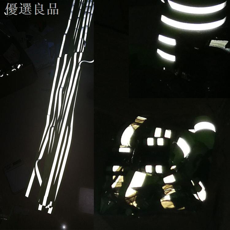 【台灣暢銷】警示帶 高亮反光條 反光條 高亮反光條縫紉型可車縫夜間出行交通警示帶 環衛工作衣服反光布條 ZBD | 蝦皮購物