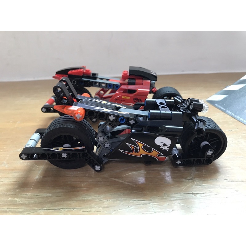 【樂高 LEGO Racers 8167 Jump Riders｜雙車合體｜二手收藏品】 | 蝦皮購物