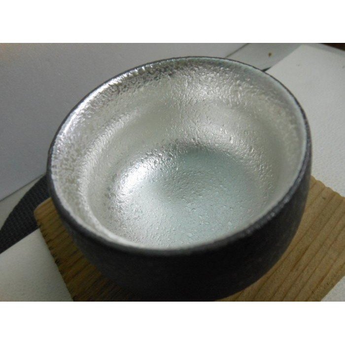 999純銀杯~(收藏版)鑄鐵紋-鐵鏽棕~純銀茶杯大容量-粗陶品味安逸