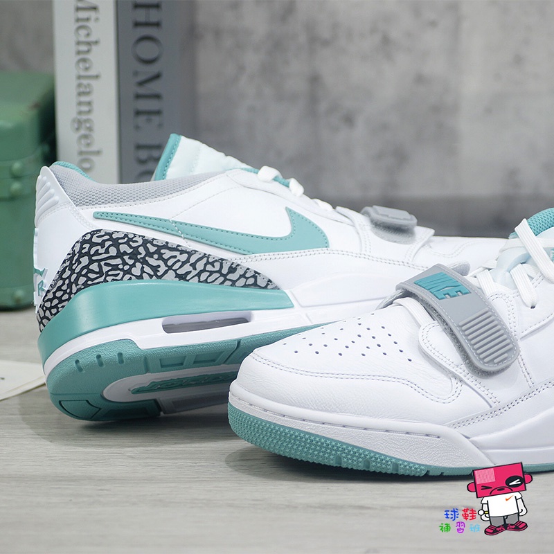 Nike Jordan Legacy 312 Low White Turquoise 26cm CD7069-130-